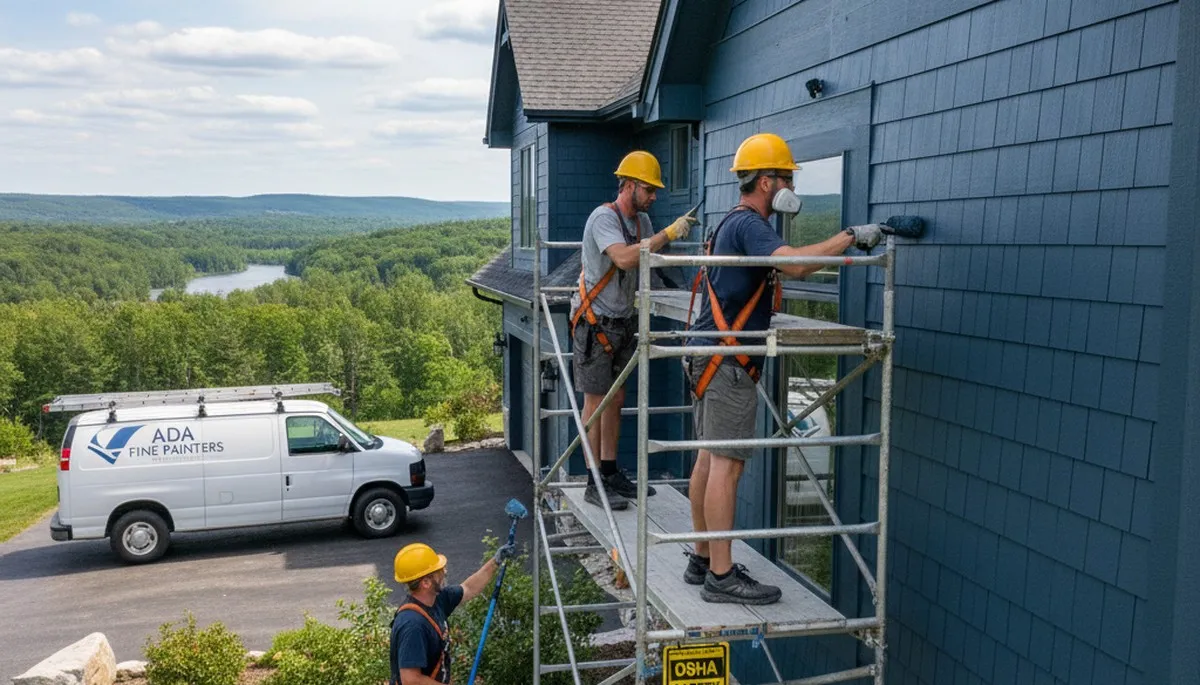 Painting contractor in Grand Rapids, MI providing professional interior and exterior painting services