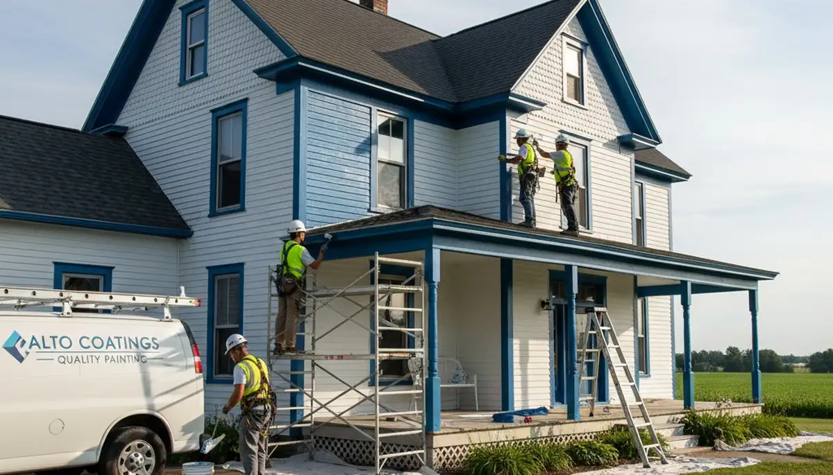 Painting contractor in Grand Rapids, MI providing professional interior and exterior painting services