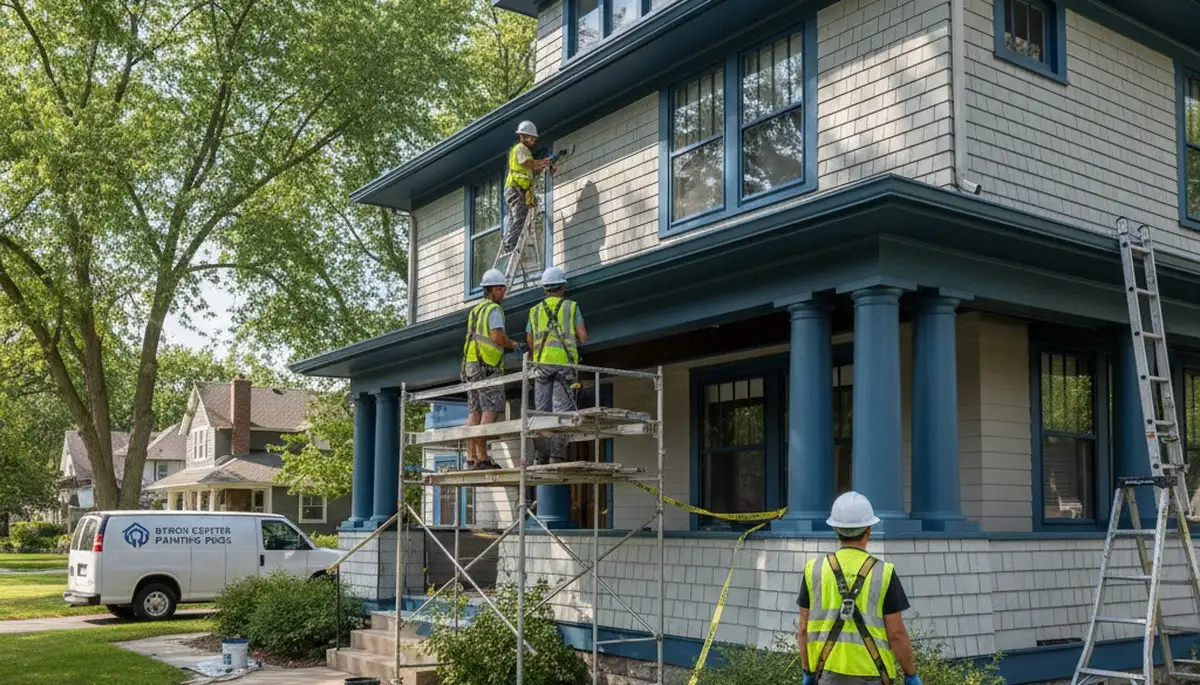 Painting crew serving Grand Rapids, MI for professional residential and commercial painting services