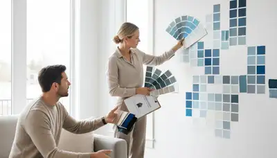 Grand Rapids, MI color consultation for home painting, choosing custom paint colors with expert guidance