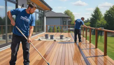 Deck sealing service in Grand Rapids, MI for lasting wood protection against weather and moisture