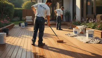 Professional deck sealing service in Grand Rapids, MI for long-lasting wood protection