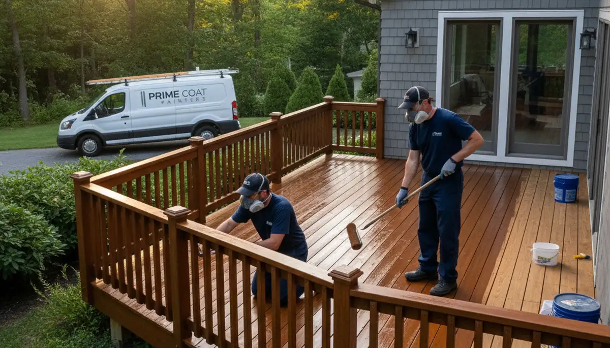Professional deck staining service in Grand Rapids, MI for weather protection and curb appeal