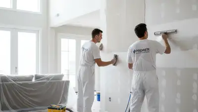 Grand Rapids Paint Pros repairs drywall cracks, holes, and water damage in Grand Rapids, MI