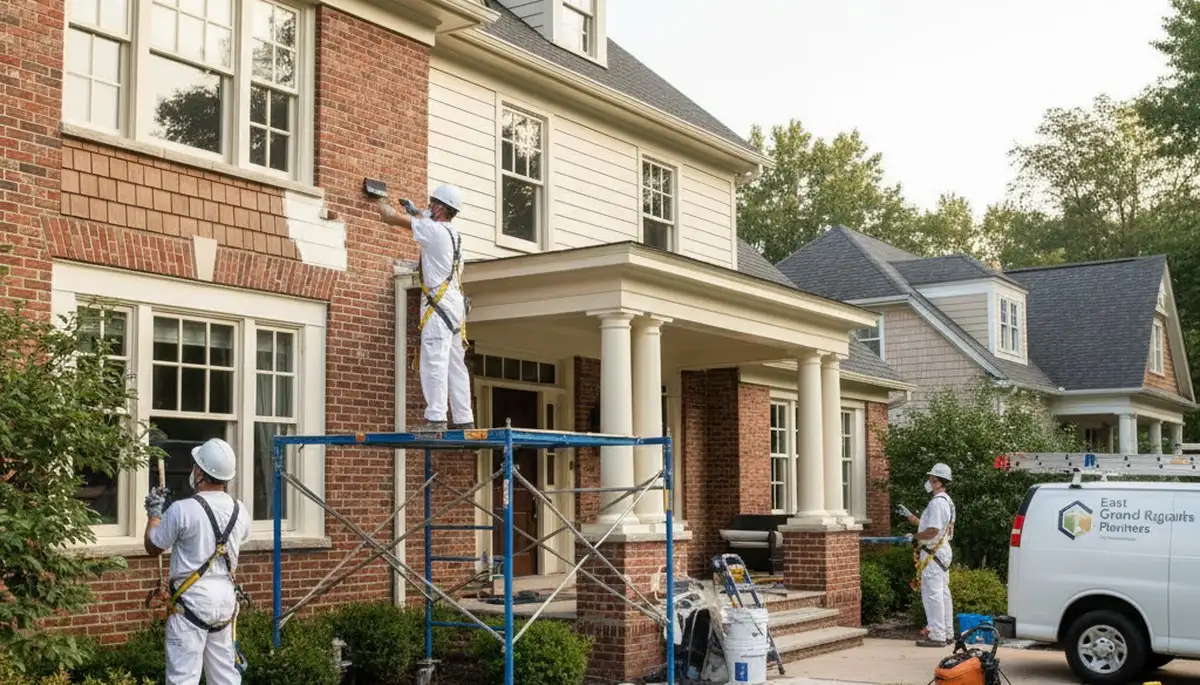 Painting contractors in Grand Rapids, MI delivering professional interior and exterior painting services