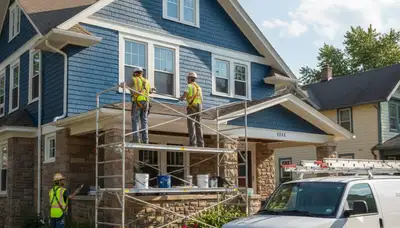 Painting contractor serving Grand Rapids, MI for interior and exterior home painting services