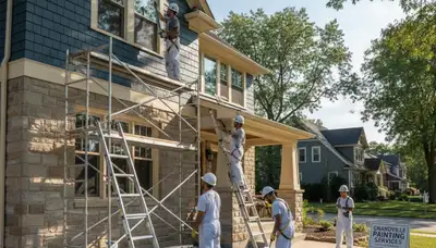 Grand Rapids, MI painting pros delivering expert interior and exterior painting services