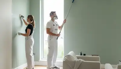Interior house painting in Grand Rapids, MI by Grand Rapids Paint Pros
