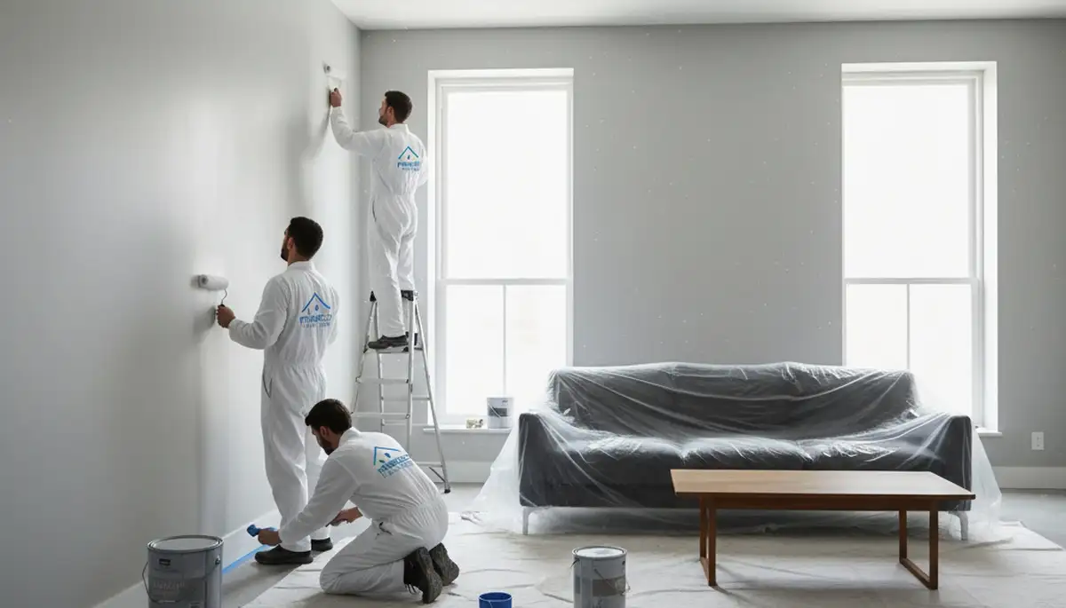 Interior house painting in Grand Rapids, MI by Grand Rapids Paint Pros for a smooth, durable finish