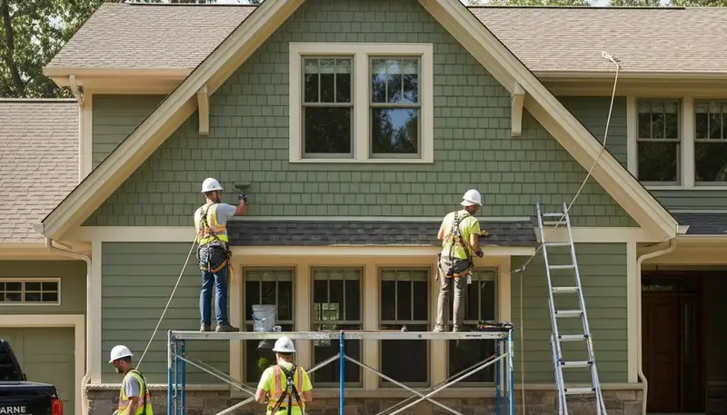 Painting contractor serving Grand Rapids, MI with professional interior and exterior painting services